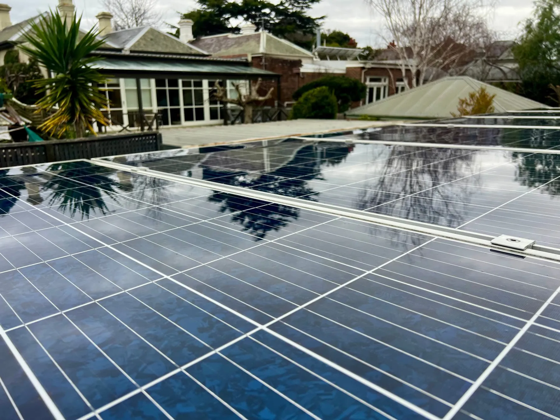 Solar Panel Cleaning job by Poli Clean in Melbourne