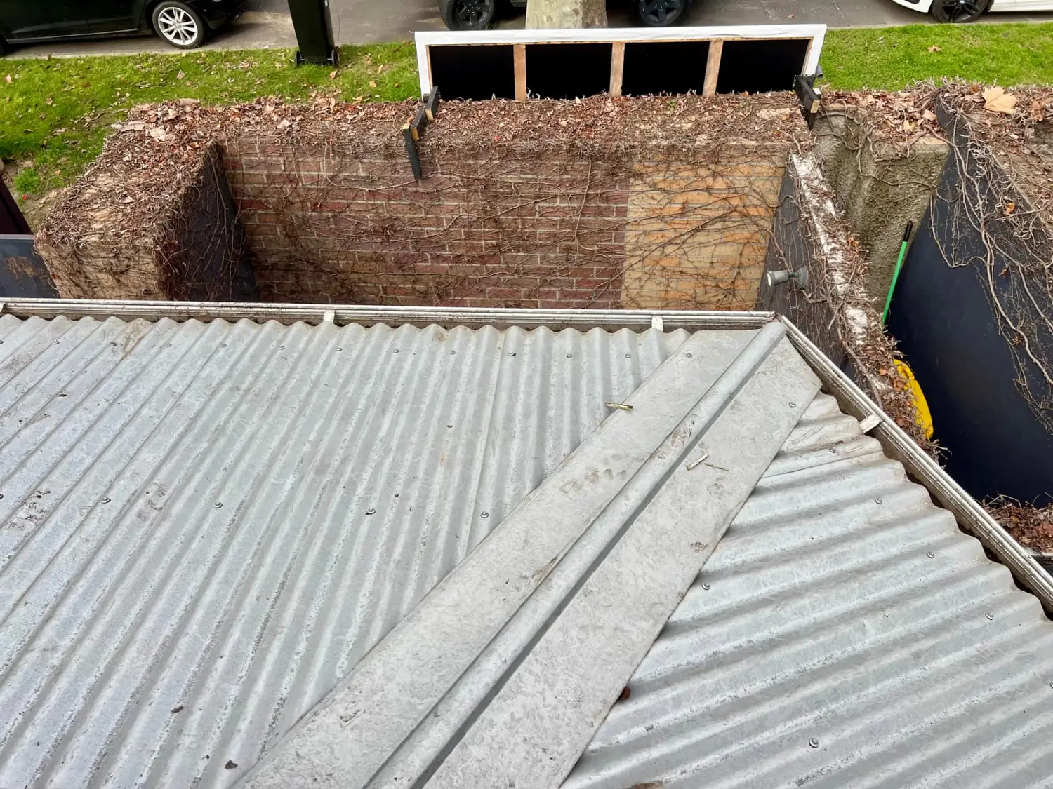 Gutter Cleaning after Poli Clean